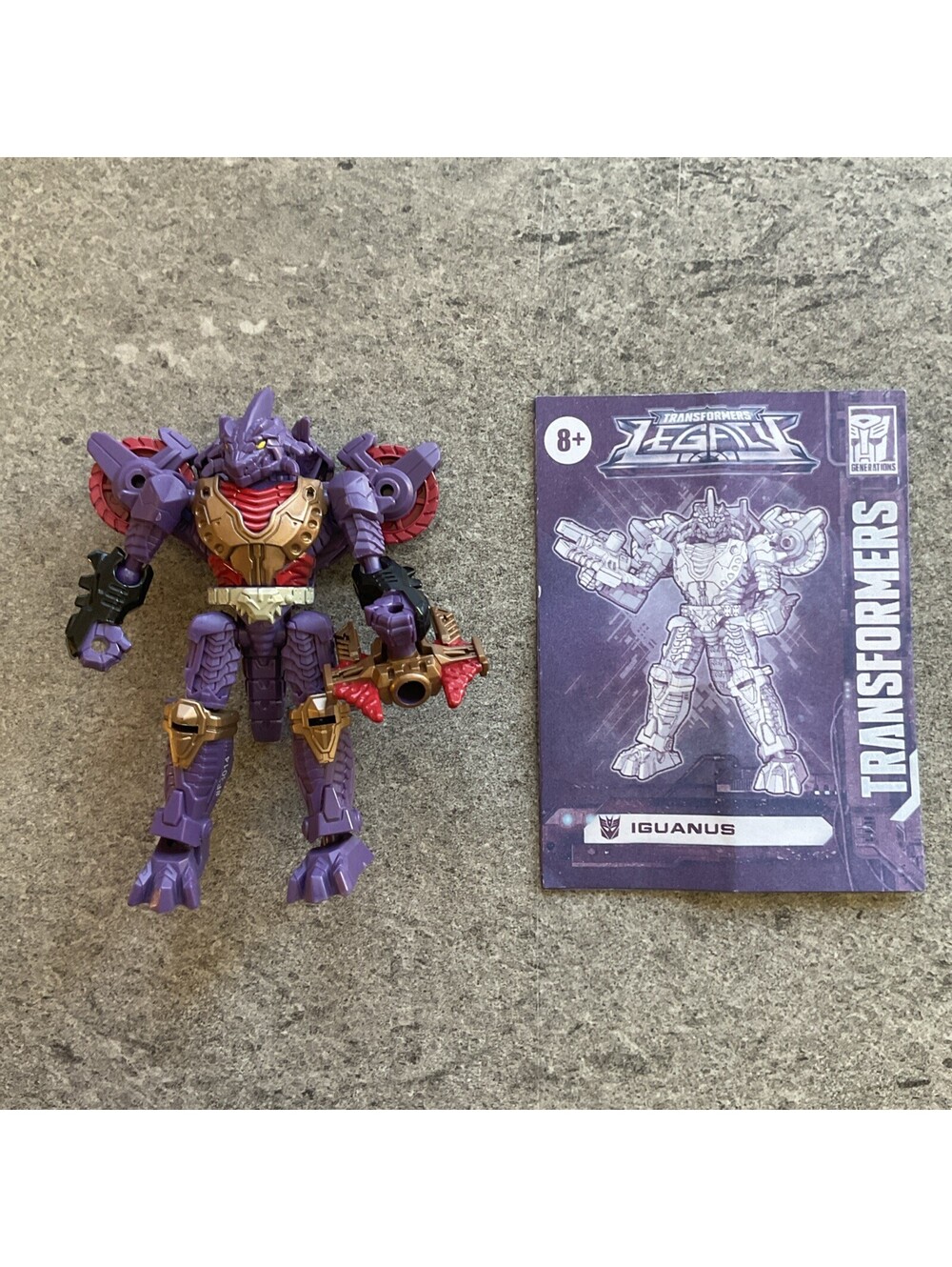 Transformers Generations Legacy IGAUNUS 4" Core Class Hasbro S2
